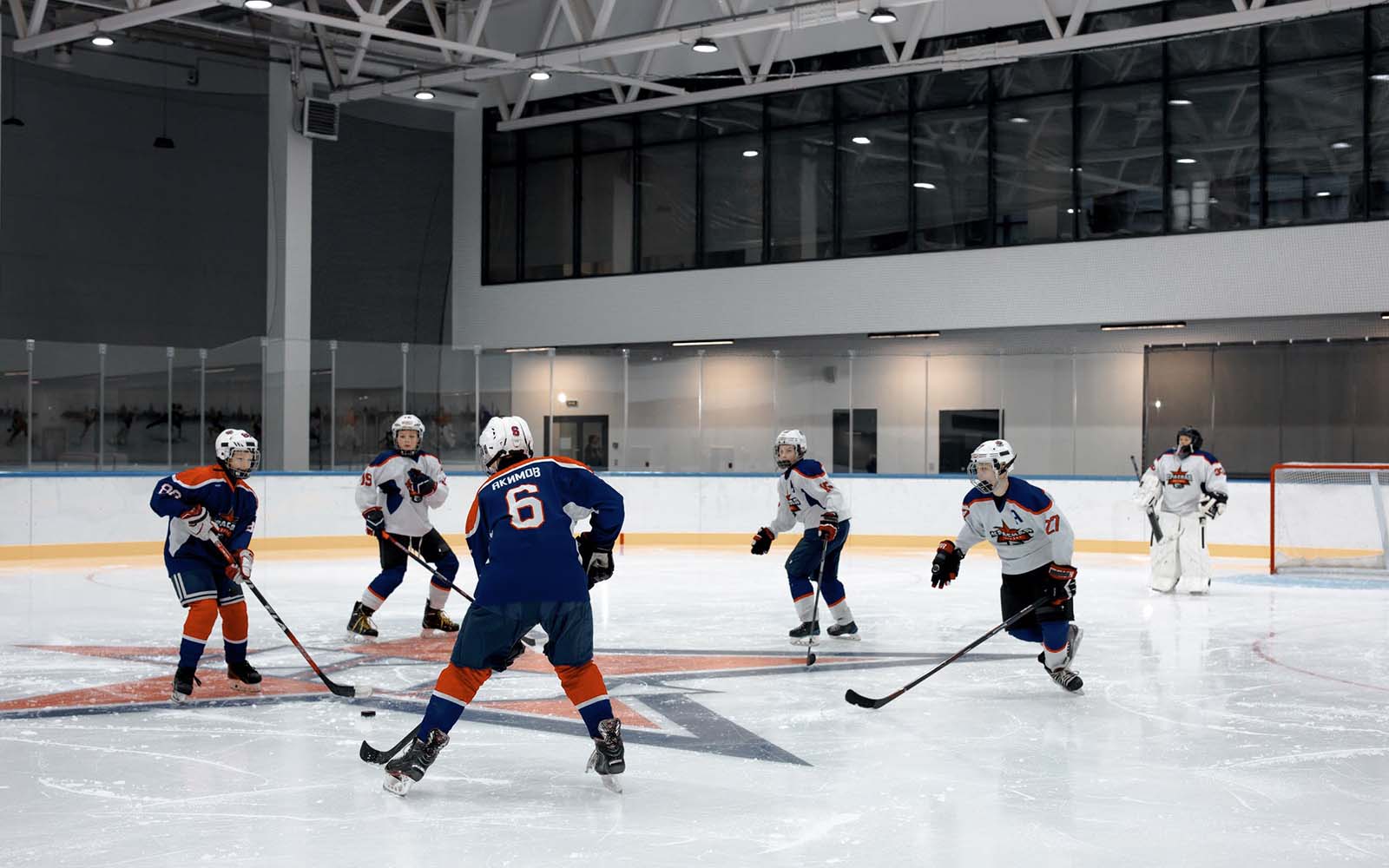 Hockey Stick Rack for Hockey Arenas